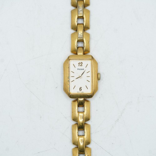 Vintage pulsar gold tone - vintage,