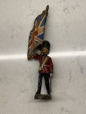 Antique Elastolin Soldier