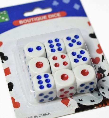 9pc boutique dice set - 9pc, –
