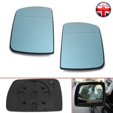 2x Car Door Wing Mirror Glass