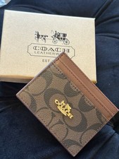 Coach Card Holder Durable