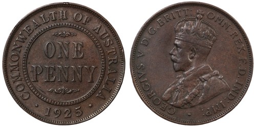 Australia 1925 one - australia,