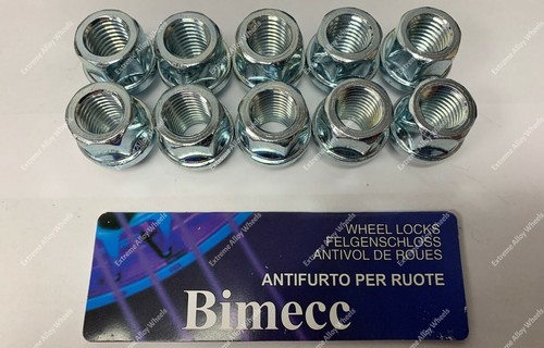 Alloy wheel nuts open - alloy,