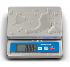 Brecknell 6030 Waterproof Digital Scales c/w S/Steel Platform 5kg x 1g Open Box