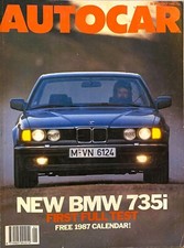 AUTOCAR MAGAZINE 31-DEC-86 -
