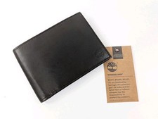 TIMBERLAND Kennebunk Bifold Leather Wallet - Dark Brown - NWOT RRP £60