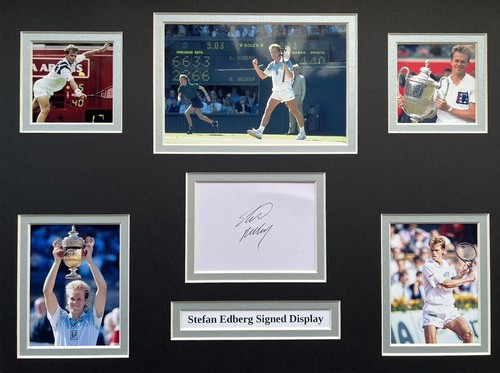 Tennis stefan edberg signed - stefan,