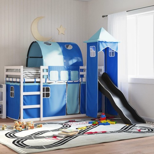 Bunk bed with slide - bed,