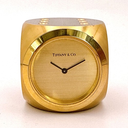 Tiffany analog desk clock - desk,