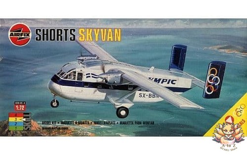 Airfix plastic model 72 - plastic,