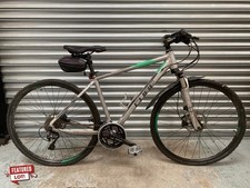 Cube Cross Pro Hybrid Bike Grey/Green