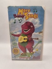 MORE BARNEY SONGS PAL/VHS - PINK VIDEO TAPE VERSION READ DESCRIPTION