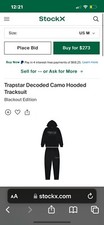 trapstar tracksuit camo