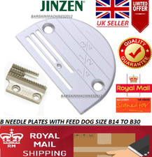 B NEEDLE PLATES W/FEED DOG