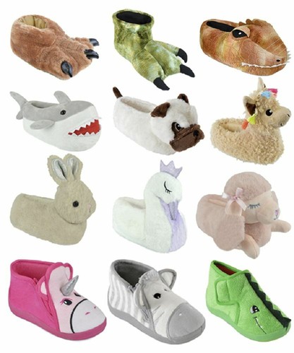 Kids novelty slippers soft - novelty,