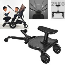 Child Buggy Stroller Step Board Stand Kids Toddler Wheeled Pushchair Connector