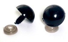 Safety eyes black plastic - safety,