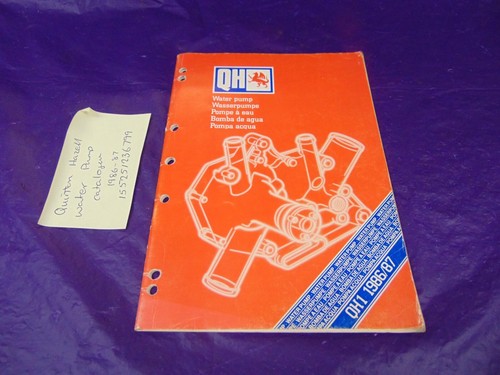 Quinton hazell water pump - quinton,