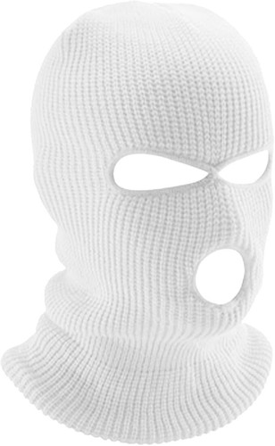 White knit full - full, face