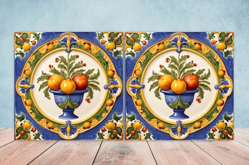 Italian ceramic backsplash - italian,