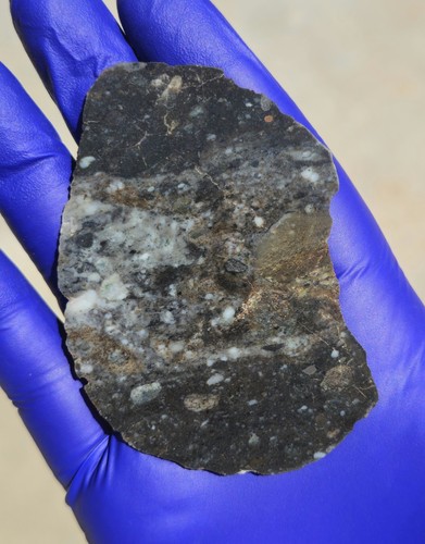 Timetrine 001 lunar meteorite - timetrine,