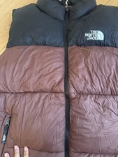 North Face Gilet Jacket Brown