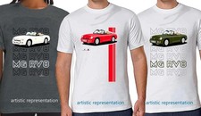MG RV8 Art T Shirts - 2 Designs & lots of colours