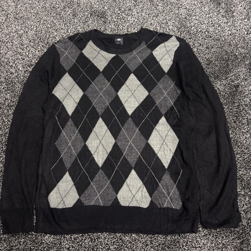 Dockers men black grey crew - men's,