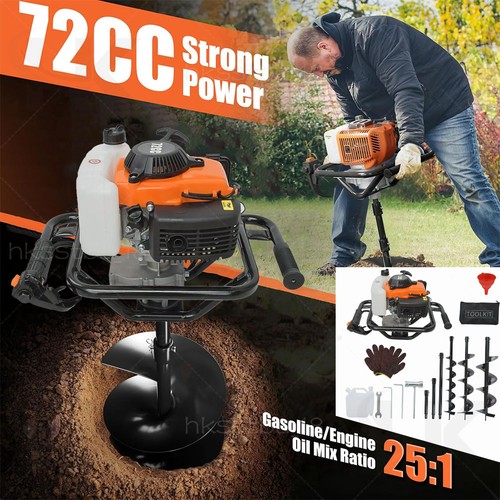 72cc petrol post hole - 72cc,