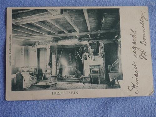 Irish cabin interior - cabin,