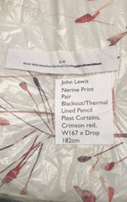 PAIR OF John NERINE CRIMSON