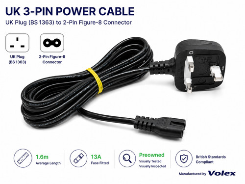 Volex pin iec c7 - volex,