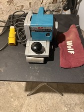 Retro Makita Wolf Type 5573 110v Belt Sander 4” (100mm) With Original Dust Bag