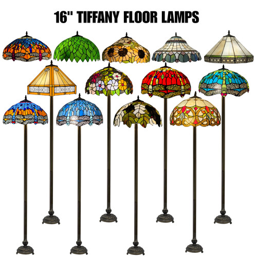 Inch tiffany style floor - tiffany,