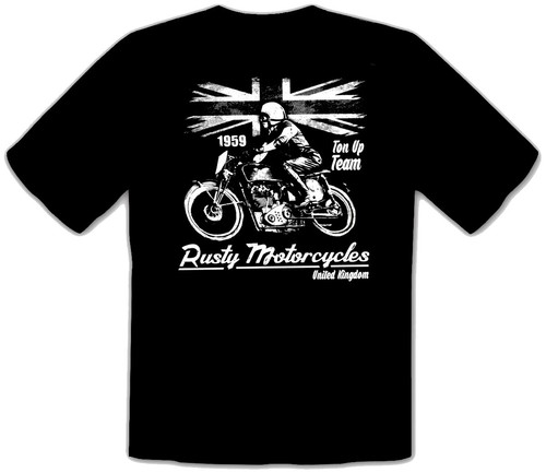 Biker cafe racer rusty - biker,