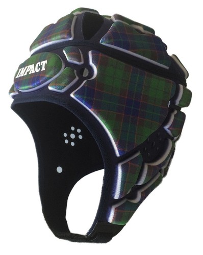 Clear impact rugby tartan - clear,