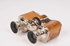 Vintage Lumiere Paris Binoculars in Chrome  / Lizard Leatherette - Dirty Optics