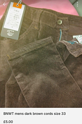 Men brown corduroy - men's,