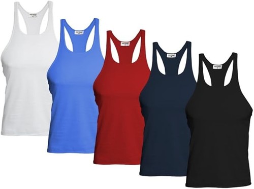 Gym stringer muscle vest - gym,