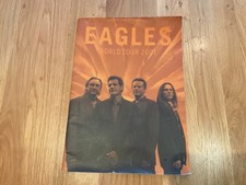 EAGLES WORLD TOUR 2001 PROGRAMME nice large colour booklet with lots of pics and