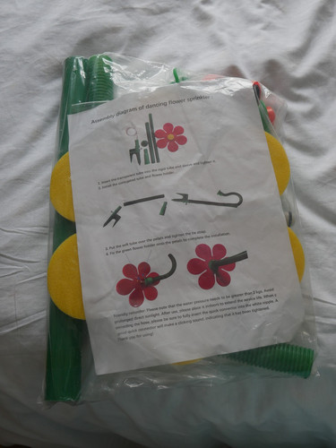 Crazy daisy flower sprinkler - daisy,