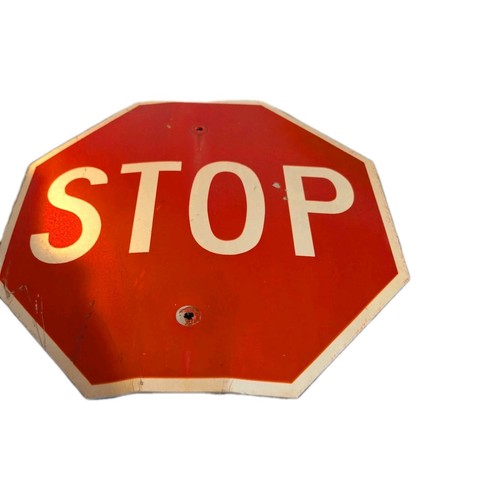 Vintage stop sign x18 - vintage,