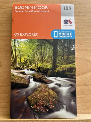 Explorer map 109 bodmin - explorer,