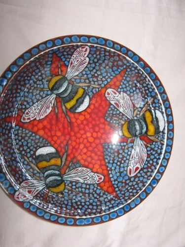 Poole pottery honey - poole, bees