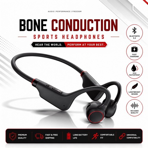 Bone conduction headphones - conduction,