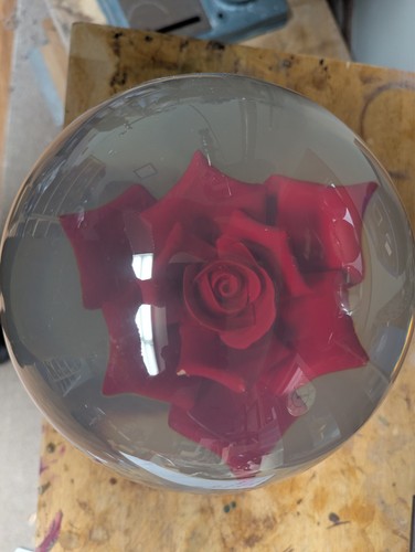 Clear red rose lane - clear,