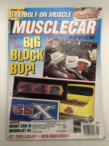 Muscle car review - car, magazine