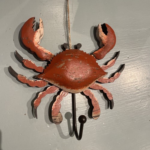 Nautical orange crab - nautical, hook