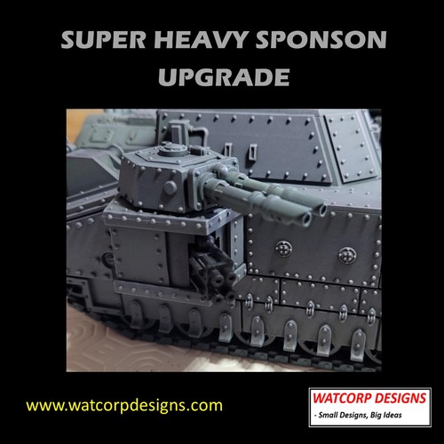 Upgraded sponsons for - sponsons,