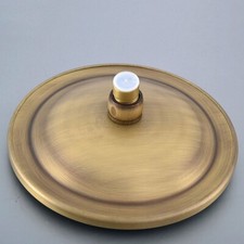 Antique Brass Round Shower Head Over-head Shower Sprayer Top Shower Head 8sh241